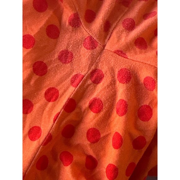 Miaou Amelia Top in Red Polka Dot Small New Womens Long Sleeve Tee - Picture 9 of 16